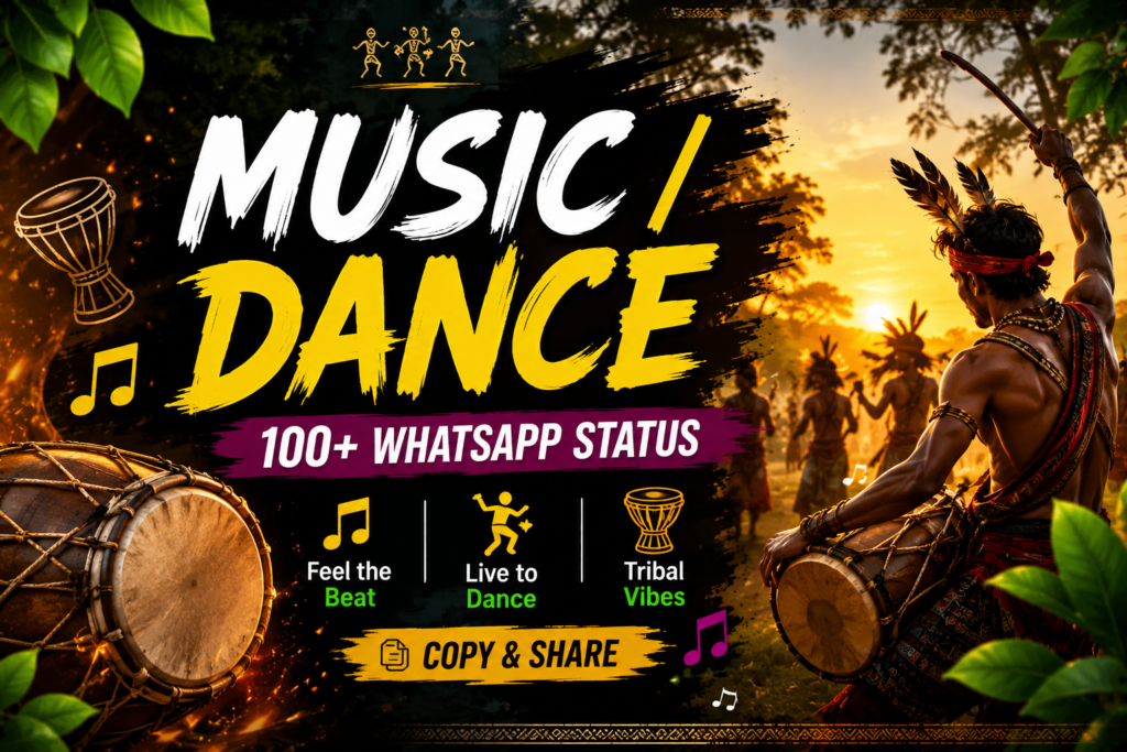 🪘 Music / Dance WhatsApp Status