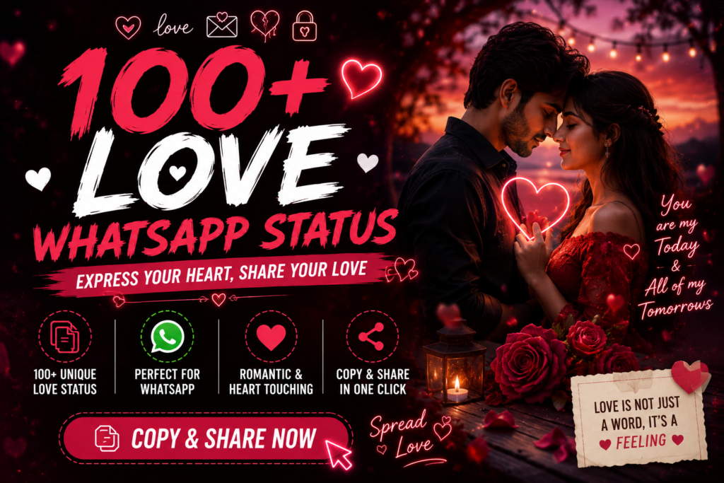 ❤️ Love WhatsApp Status